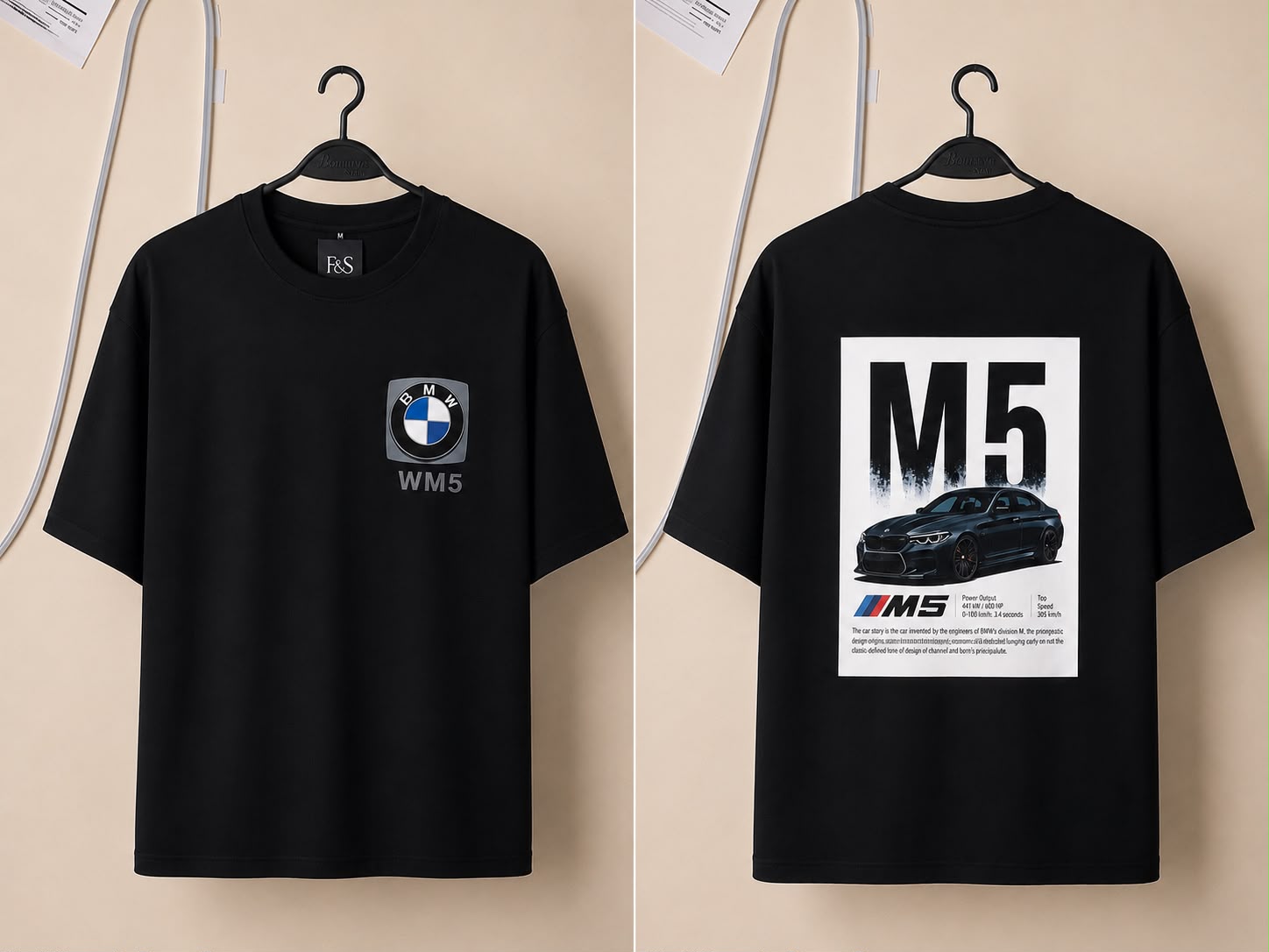 BMW m5 premium street wear